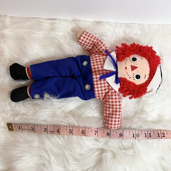 Vintage Knickerbocker Raggedy Andy Doll Toy Plush Doll - Picture 5 of 6